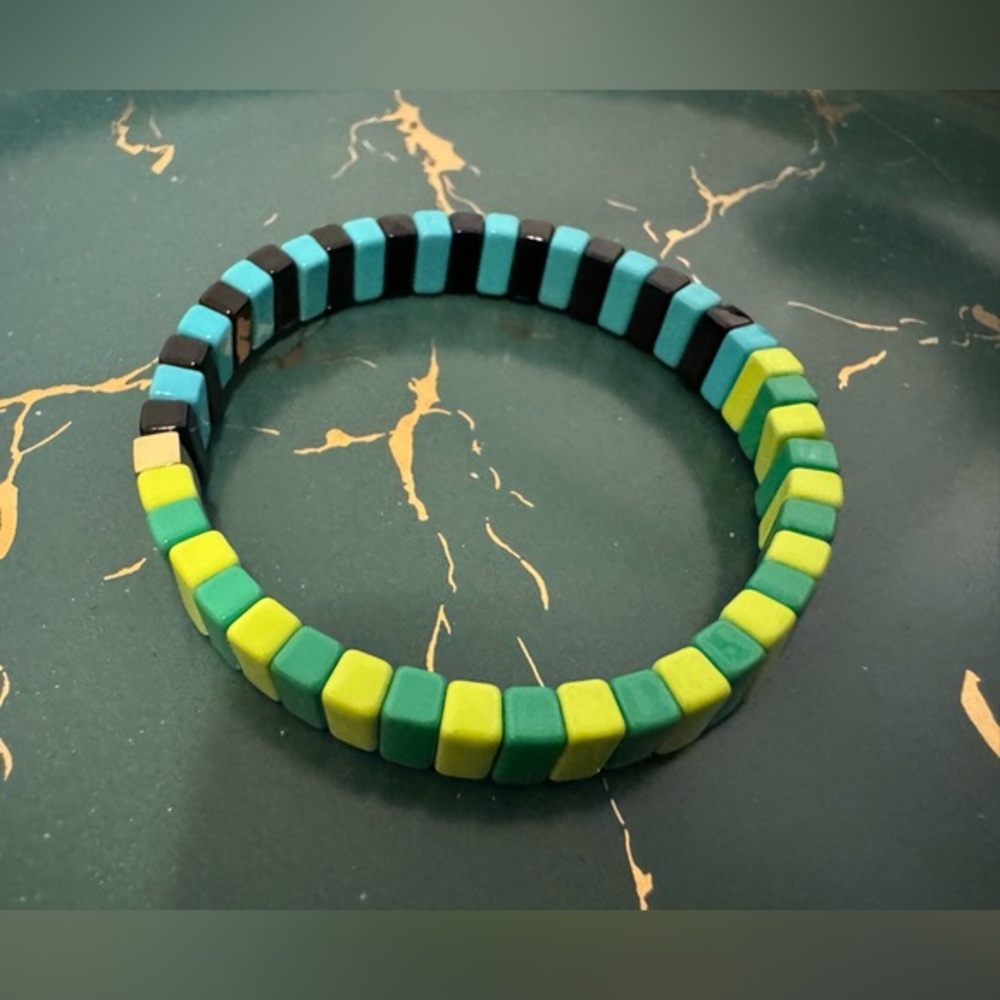 Roxanne Assoulin - Rainbow Brite Bit X Bit Colorful Stretch Bracelet